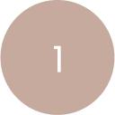 number 1 in a pink circle