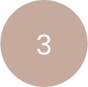 number 3 in a pink circle